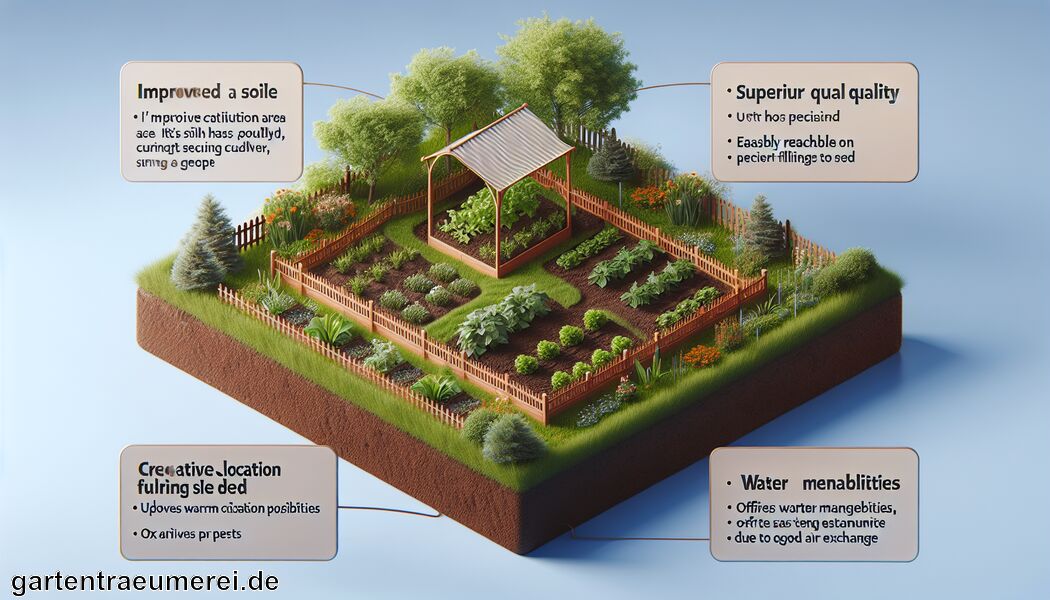 Vermeidung von Schädlingen durch Höhenlage - Wann mach ein Hochbeet im Garten Sinn?